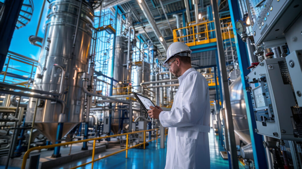 engenheiro industria química com ERP